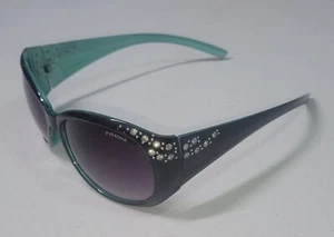 PIRANHA WOMENS SUNGLASSES, Black/Baby Blue Rhinestone 19/65587 PC 105 Frame ONLY - Picture 1 of 7