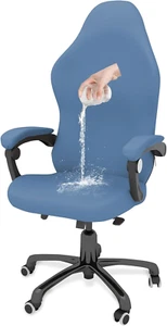 Gaming Chair Covers Slipcovers Office Desk Chair Cover Waterproof with Armrest C - Picture 1 of 12