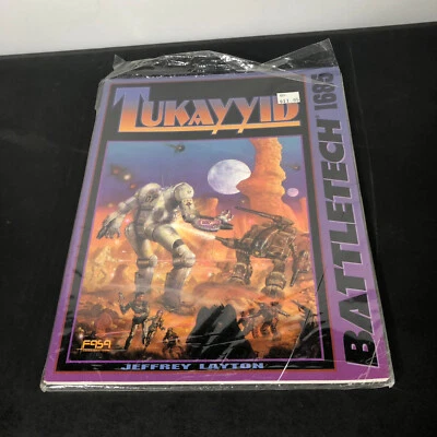 Battletech TUKAYYID 1685 paperback scenario book - Image 1 of 4