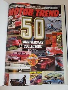 Vintage 1999 Motor Trend Magazine 50th Anniversary Edition Hardcover Automobiles - Picture 1 of 12