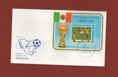 9 Envelopes FDC Mexico 1986 - World Cup Football 1986 - Image 1 of 4