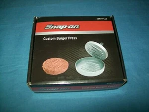 NEW Snap-on&#x2122; Hamburger Patty Maker Grill Press Large Round Burger - Picture 1 of 5