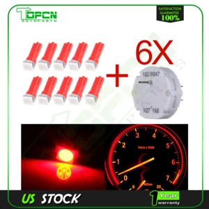 6Pcs For GMC Stepper Motor XC5.168 X27.168 Guage Speedometer Repair Kit Red LED - Picture 1 of 11