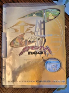 Pokemon TCG Neo Genesis Premium File 1 Folder9 Card Set Giapponese Us venditore - Foto 1 di 5