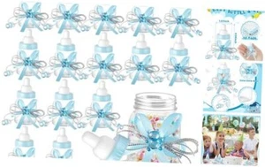 48 Pcs Baby Shower Bottles Mini Milk Bottle Plastic Bear Candy Bottles with - Picture 1 of 7