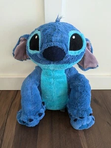Disney Parks Stitch Character Plush 14" Stuffed Animal Blue Lilo Alien - Picture 1 of 7