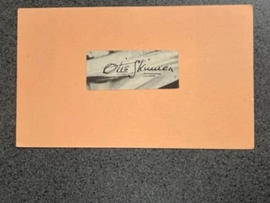 Otis Skinner signed autographed 3 x 5 index card - Guaranteed to Pass Movies - Picture 1 of 1