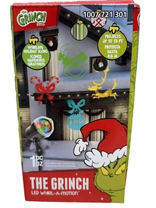 The Grinch Dr Suess Lightshow Projektion LED Whirl-A-Motion Grinch Projektor NEU - Bild 1 von 8