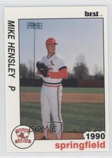 1990 Best Springfield Cardinals Michael Hensley #19