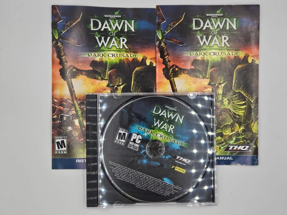 Warhammer 40,000: Dawn of War - Dark Crusade PC Game 2006 w/ Manuals--VERY GOOD - Image 1 of 1