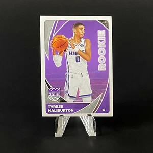 2020-21 Panini Sticker Collection #92 Tyrese Haliburton Kings Base Rookie - NICE - Picture 1 of 2