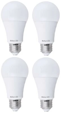 Bioluz LED 100W Dimmable LED Light Bulbs, Natural White 4000K, A19 LED Light ... - Image 1 of 4