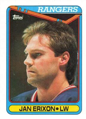 1990-91 Topps #187 Jan Erixon - Image 1 of 2