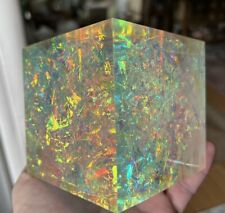 4” Art Cube - The Opal Nebula