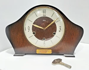 Scarce Vintage Clock Smiths Westminster Chime Mantel 2J Smiths Great Britain -AF - Bild 1 von 18