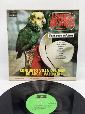 CONJUNTO VILLA DEL MAR - ANGEL VALENCIA sones Jarochos Picantes (AUDIOMEX LP) NM - Image 1 of 4
