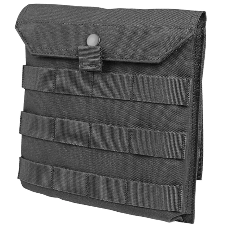 Condor Ma75 MOLLE Pals Side Plate Utility Accessory Pouch for Vests Black