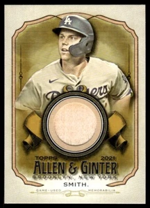 2021 Topps Allen & Ginter Full-Size Relics B Will Smith Los Angeles Dodgers - Picture 1 of 2