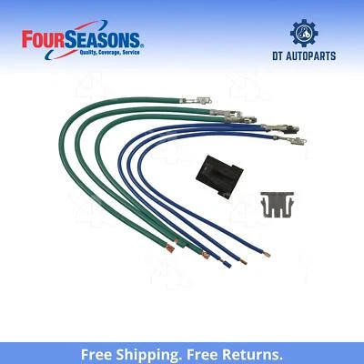 For 2001-2003 GMC Sierra 1500 HD HVAC Blower Motor Resistor Connector 4 Seasons - Image 1 of 4