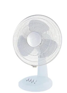 Ventilatore da Tavolo In Metallo Potenza 50W 3 Pale 3 Velocità Diametro 42 cm - Foto 1 di 3