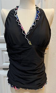 Damen Stilo Top Tankini Island Escape Gr. 16 W volle Büstenunterstützung - Bild 1 von 14