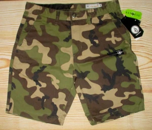 MENS VOLCOM FRIKIN STACKER CAMOUFLAGE CASUAL SHORTS SIZE 30 - Picture 1 of 2