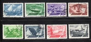 Russia, #1376-83 Sports complete 1949 set, used - Picture 1 of 1