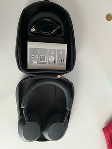 SONY WH-1000XM5 Noise Cancelling Over-ear Kopfhörer Bluetooth Schwarz Garantie  - Bild 1 von 2