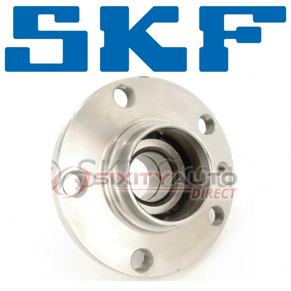 SKF Rear Wheel Bearing Hub Assembly for 2007-2009 Volkswagen Jetta City - ag Foto 1 de 4