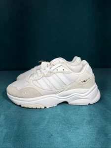 Adidas Damen Retropy F90 Originals Weiß Schuhe Sneaker Größe 7 - Bild 1 von 8