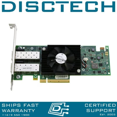 Dell 2PF2N Dual Port 10GB SFP+ PCI-E 3.0 x8 Low Profile Network Adapter Card - Image 1 of 4