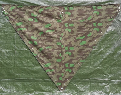 Zeltbahn Zeltplane WH Splittertarn M31 Tarnplane WK2 Splintertarn Repro - Bild 1 von 4