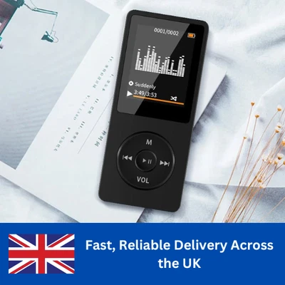 Support 128GB Bluetooth MP4/MP3 Lossless Music Player FM Radio Recorder Sport UK - Image 1 of 4