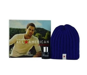 All American Stetson 1.0 oz cologne spray+ knit ski cap starring tom brady NIB - Picture 1 of 2