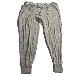 DKNY Sport Women's Heather Grey Elastic Waist Drawstring Joggers Sz S Preowned - Picture 1 of 7