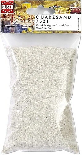 Busch Sand blanco natural 200 ml - lastre de modelismo ferroviario - #7521 Foto 1 de 1