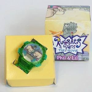 Reloj digital Chatback Rugrats In Paris The Movie Phil & Lil - Nuevo en caja - Imagen 1 de 9