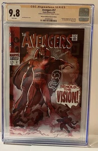 Avengers #57 (2024)Mexican/Panini Foil*Signed Roy Thomas - Picture 1 of 3