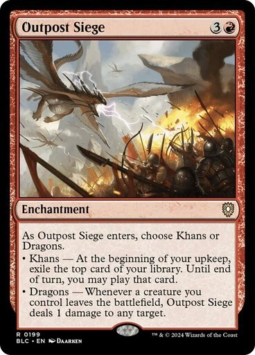 Outpost Siege Commander: Bloomburrow MTG Magic The Gathering - Image 1 of 1