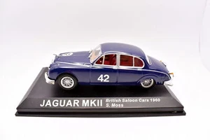 Modellino auto rally scala 1:43 Jaguar Mk2 diecast modellismo statico collezione - Foto 1 di 4