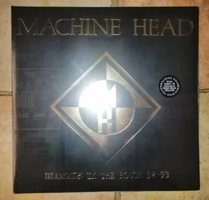 Machine Head - Diamonds In The Rough 92-93. Ltd Blood, Black Splatter Vinyl LP - Picture 1 of 3