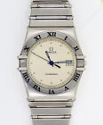 1982 OMEGA CONSTELLATION Manhattan Collection Men's Steel Quartz Watch.