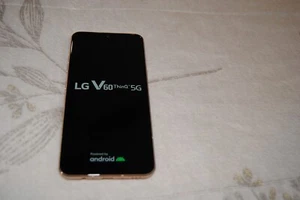 LG V60 ThinQ 5G Pink (U.S. Cellular) Smarpthone - For Parts/Repair - Picture 1 of 14