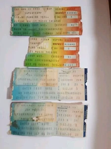 Vintage 4 Supertramp Konzert Ticket Stubs Rosemont Horizon 1983 Alpine 1983 - Bild 1 von 2