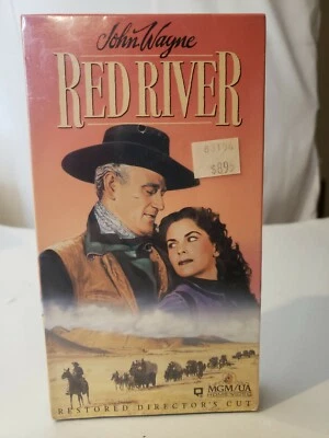 Red River starring John Wayne  VHS Tape 1994 NEW In Sealed Wrapper.  - Image 1 of 4