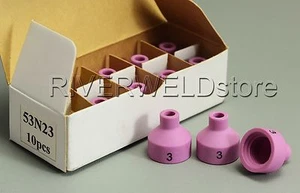 WP-24 10 3# 53N23 TIG Welding Torch Alumina Ceramic Cup 10pk - Picture 1 of 1