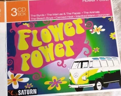 Flower Power (Saturn, 54 tracks) Scott McKenzie, Walker Brothers, K39 - Bild 1 von 4