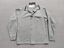 Sportsman By Cal-Made Shirt Mens Large Woolynella Vintage Wool Machine Washable 