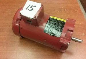 Baldor Reliance Electric Motor NOS W1008130811, 3450 RPM, 1.5 HP, 208-230/460 V - Picture 1 of 5