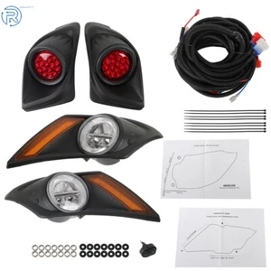 Replace For Yamaha 2017-Up Drive 2 Golf Cart LED Headlight Taillight Light Kit - Picture 1 of 8